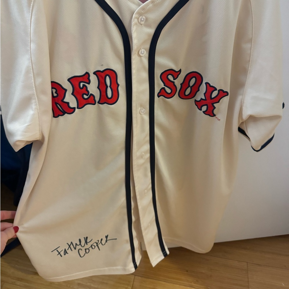 Unwell Red Sox jersey size large